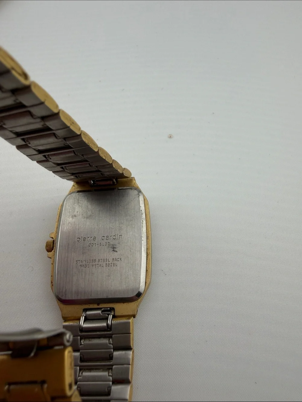 Pierre Cardin Gold-Tone Bracelet Watch with Black Dial